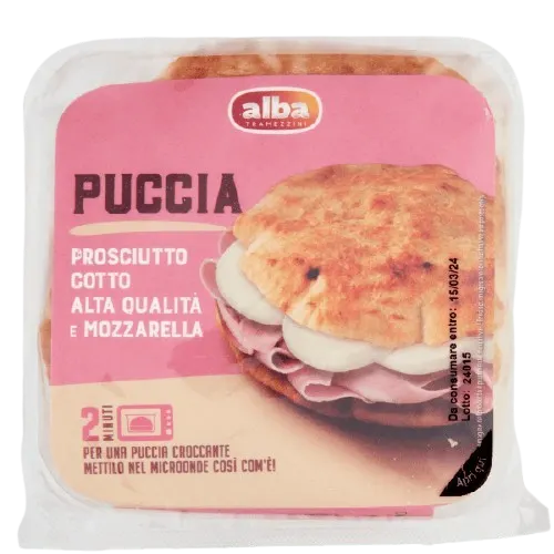 PUCCIA JAMBON BLANC & MOZZA